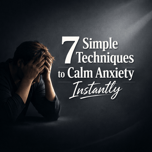7 Simple Techniques to Calm Anxiety Instantly (Backed by Science) - Mindyera