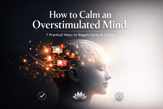 How to Calm an Overstimulated Mind : 7 Practical Ways to Regain Focus & Clarity - Ma boutique