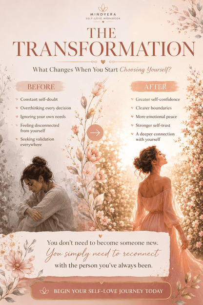 Self Love Workbook - MindyeraSelf Love Workbook