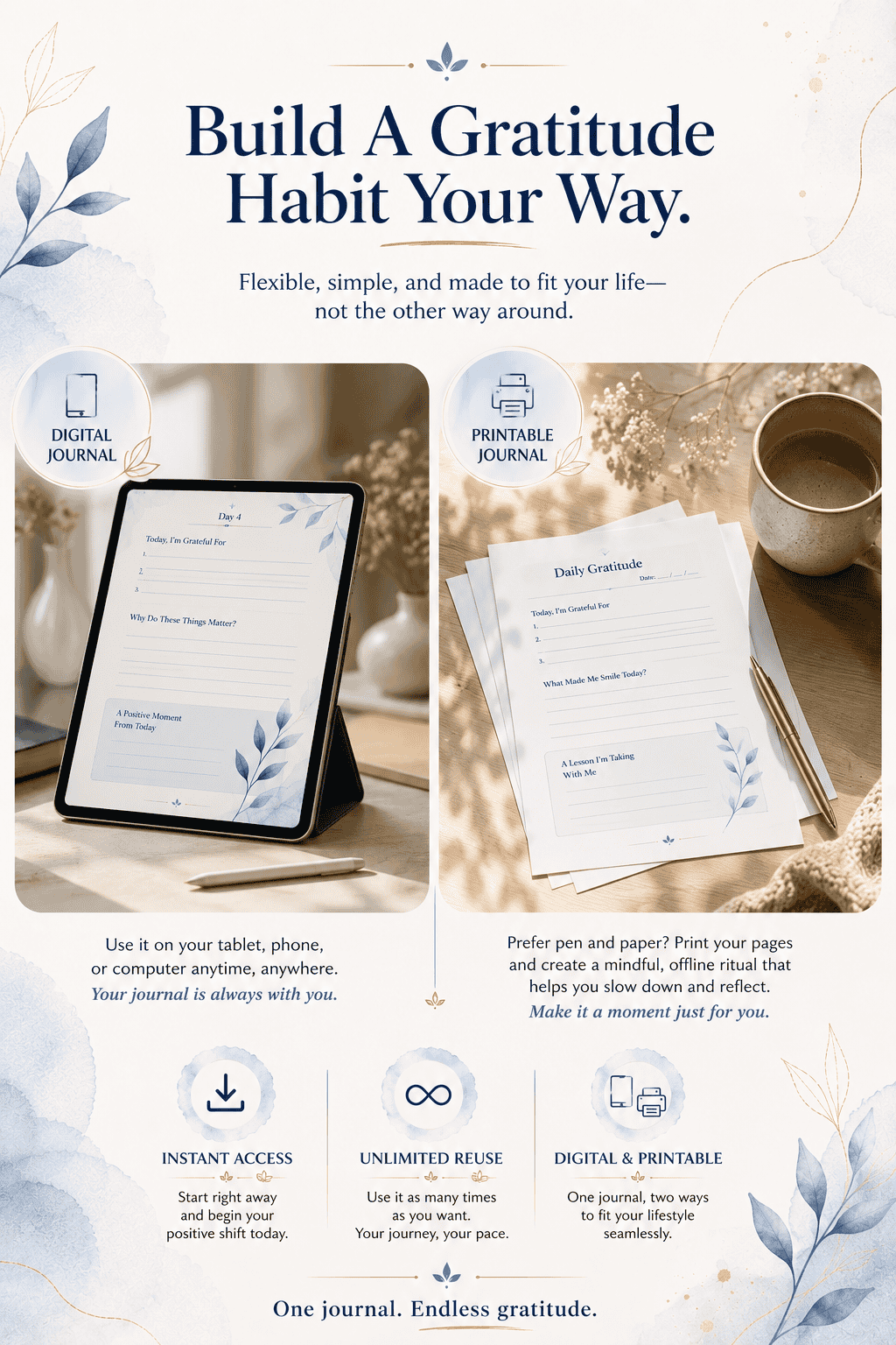 Gratitude journal - MindyeraGratitude journal
