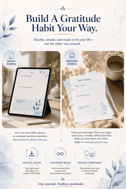 Gratitude journal - MindyeraGratitude journal